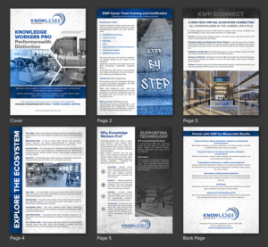 Knowledge Workers Pro Brochure Design (Competition) | Brochure Design by SAI DESIGNS