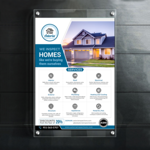 Flyer Design by debdesign for Astoria Home Inspections | Design: #19655400