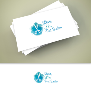 Love, Li's Pet Salon  P.S. | Logo Design by ClearDesign