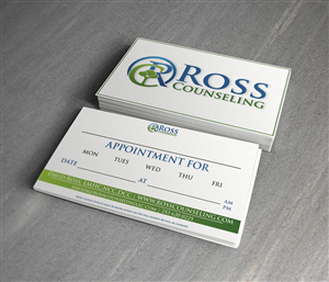 Business Card Design by Y.N. Creative for Ross Counseling, PLLC | Design: #2905248