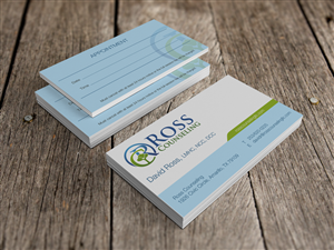 Business Card Design by HYPdesign for Ross Counseling, PLLC | Design: #2916367