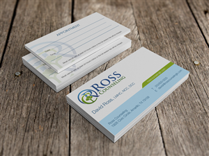 Business Card Design by HYPdesign for Ross Counseling, PLLC | Design: #2916370
