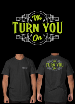 Atomic fashonable T Shirt, stand out in a crowd | Design de T-shirt par cithuwill