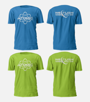 Atomic fashonable T Shirt, stand out in a crowd | Design de T-shirt par D'Mono