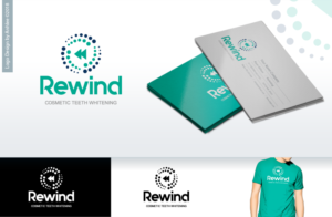 Logo Design by Anhlee for Rewind cosmetic teeth whitening  | Design: #19649112