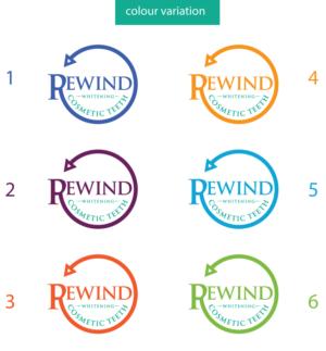 Rewind cosmetic teeth whitening  | Logo Design by Juli creation