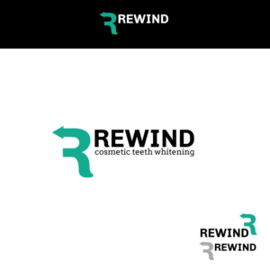 Logo Design by Natasa m. for Rewind cosmetic teeth whitening  | Design: #19649310