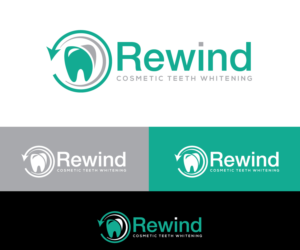 Logo Design by designmind78 for Rewind cosmetic teeth whitening  | Design: #19654762