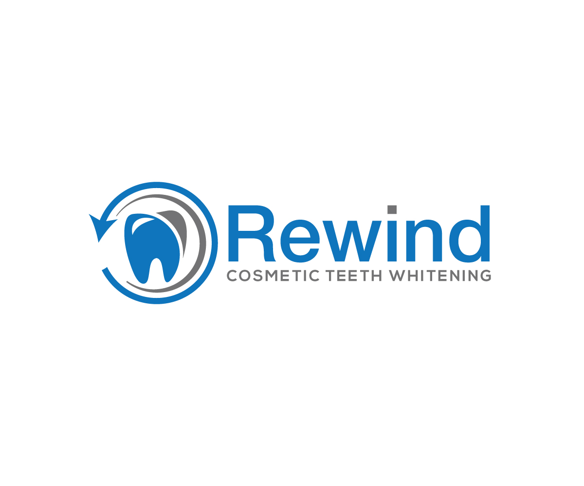 Logo-Design von designmind78 für Rewind cosmetic teeth whitening  | Design #19730214