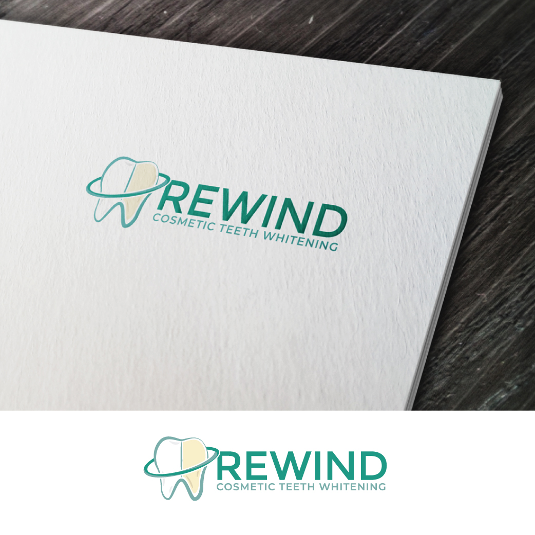 Logo Design by WooW Designs for Rewind cosmetic teeth whitening  | Design #19652802