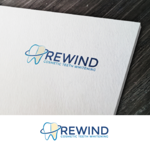 Logo Design by WooW Designs for Rewind cosmetic teeth whitening  | Design: #19678753