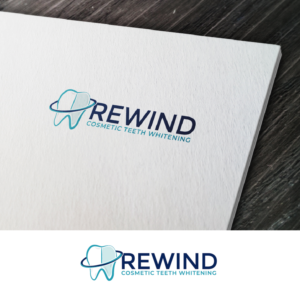 Logo Design by WooW Designs for Rewind cosmetic teeth whitening  | Design: #19678755