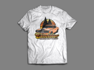 1970s Style Camaro Shirt Design