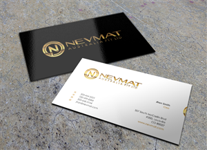 Business Card Design by Eggo May P for Nevmat Australia Pty Ltd | Design: #2901107