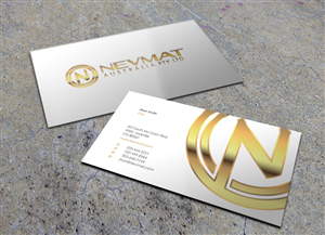Business Card Design by Eggo May P for Nevmat Australia Pty Ltd | Design: #2901141