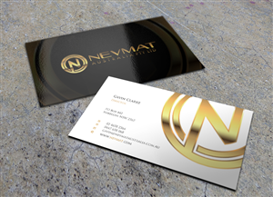 Design de Carte de Visite par Eggo May P pour Nevmat Australia Pty Ltd | Design : #2902501