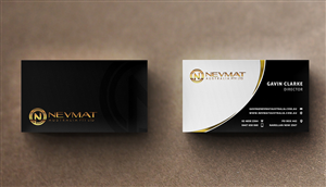 Business Card Design by stoodio.id for Nevmat Australia Pty Ltd | Design: #2902959