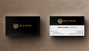 Business Card Design by stoodio.id for Nevmat Australia Pty Ltd | Design: #2902969