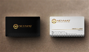 Business Card Design by stoodio.id for Nevmat Australia Pty Ltd | Design: #2902976