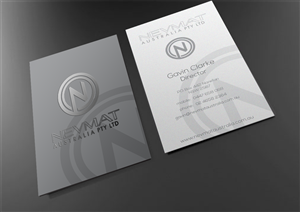Design de Carte de Visite par nafizrahat pour Nevmat Australia Pty Ltd | Design : #2904466