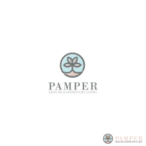 Pamper  (tag line is ) Skin Rejuvenation Clinic | Logo Design by Wild Geek