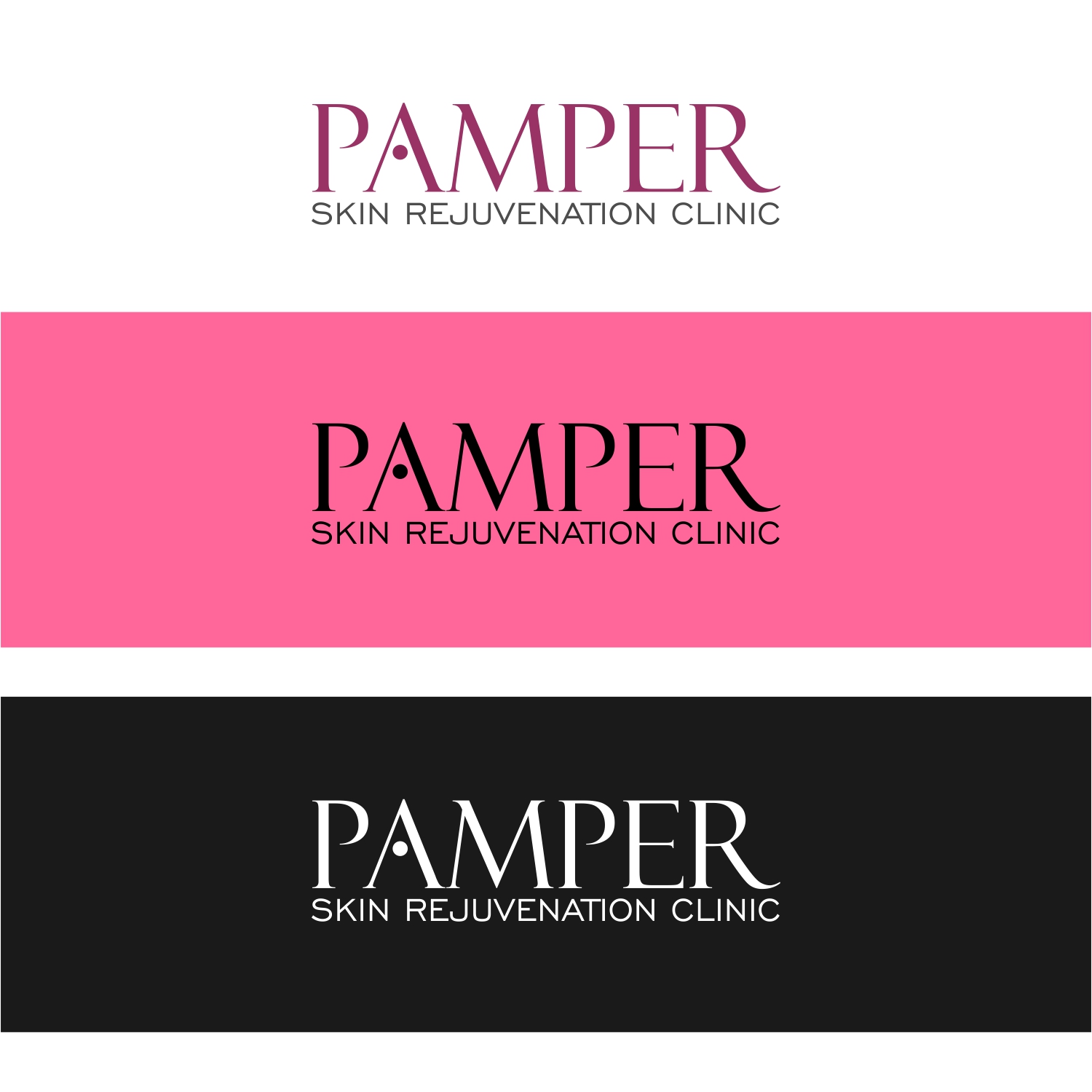 Logo Design by Mayur Sonar 3 for Pamper Skin Rejuvenation Clinic | Design #19666093