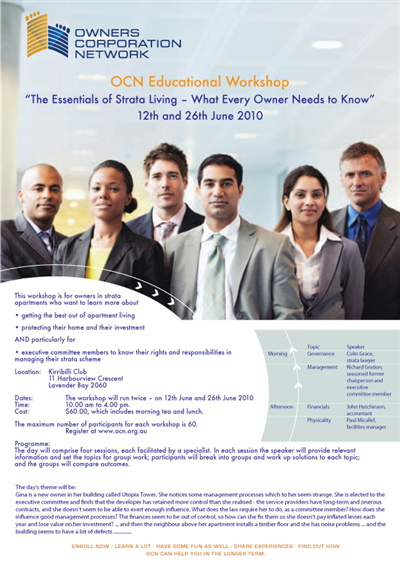 Flyer Design by LFS Designs for Owners Corporation Network of Australia Inc | Design #57049