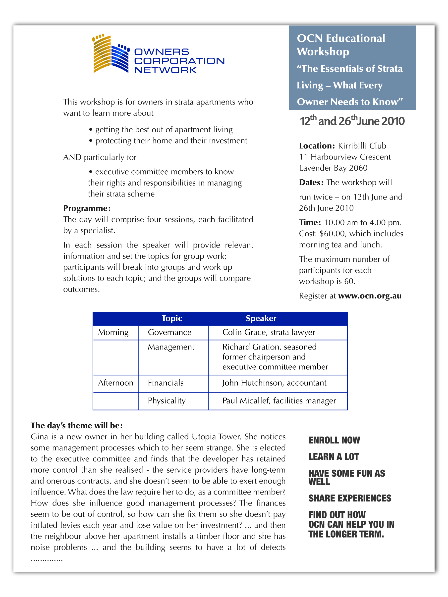 Design de Flyer par Artikrafts pour Owners Corporation Network of Australia Inc | Design #56409
