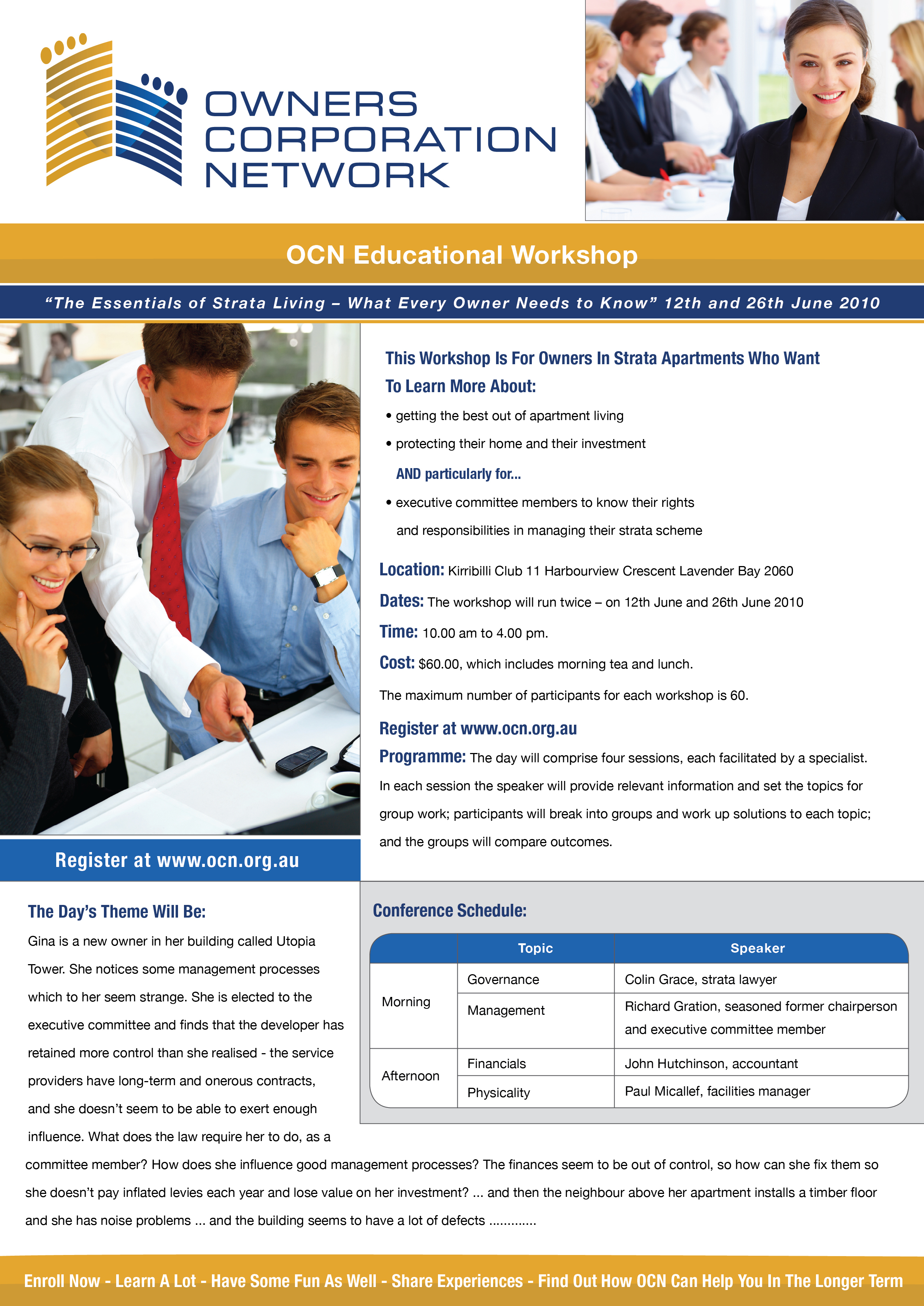Diseño de Flyer por Visual Connections para Owners Corporation Network of Australia Inc | Diseño #56334