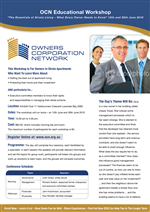 Flyer Design by Visual Connections for Owners Corporation Network of Australia Inc | Design #57129