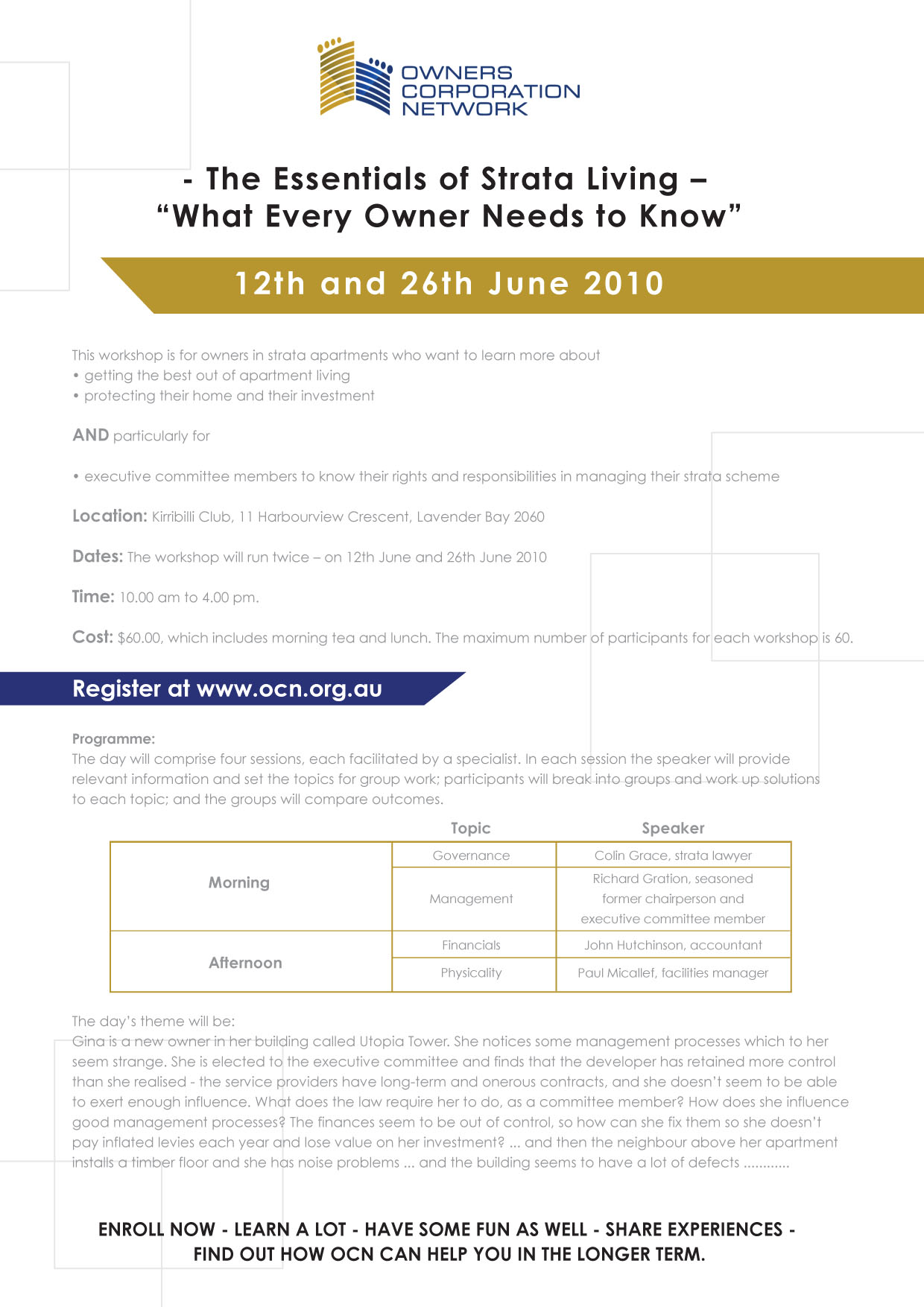 Flyer Design by Toniel Leung for Owners Corporation Network of Australia Inc | Design #54850