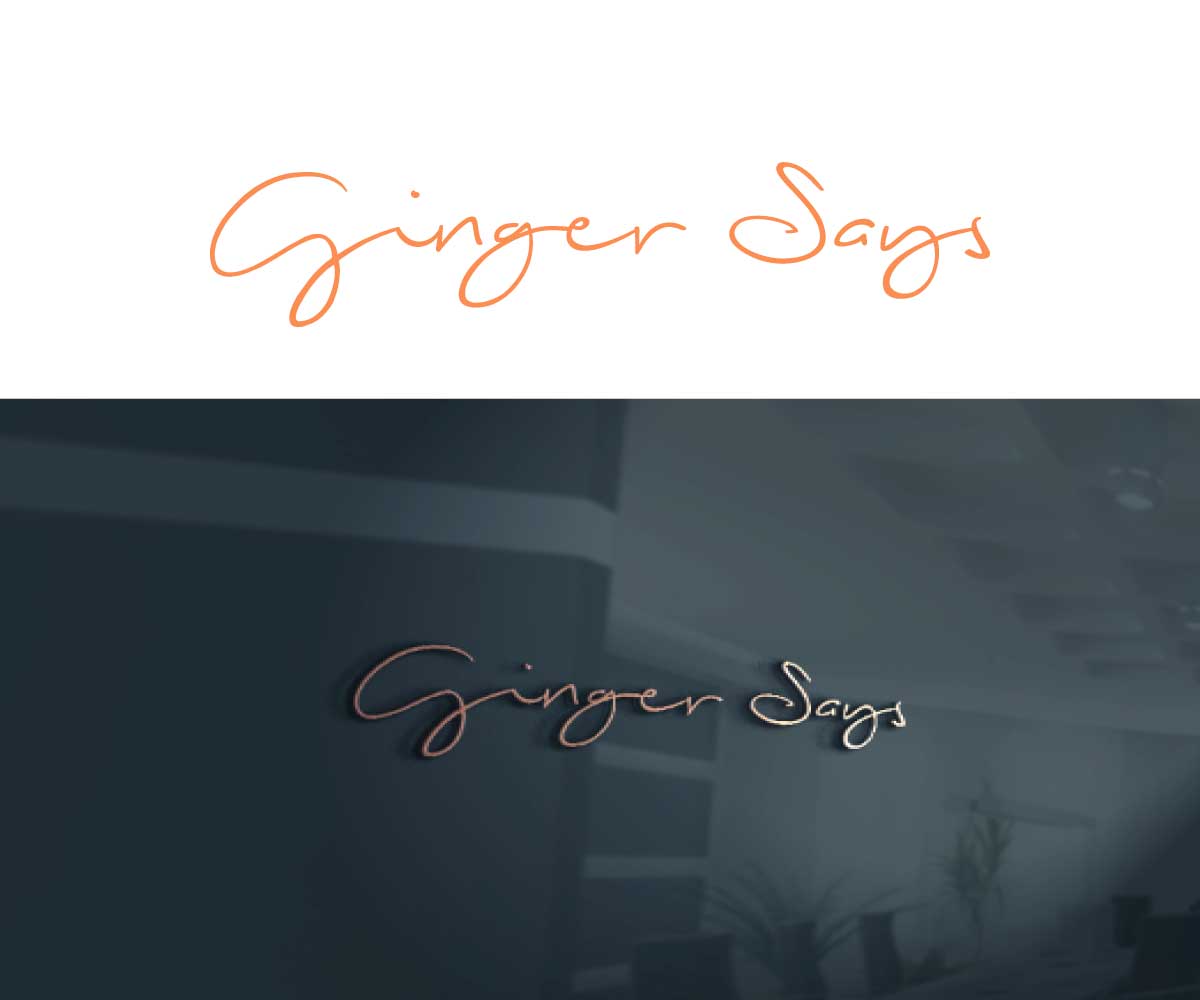 Logo Design by DesignKhalifa2 for Citrine (Qld) Pty Ltd t/as Ginger Says | Design #19670331