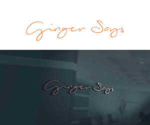 Logo Design by DesignKhalifa2 for Citrine (Qld) Pty Ltd t/as Ginger Says | Design: #19670331