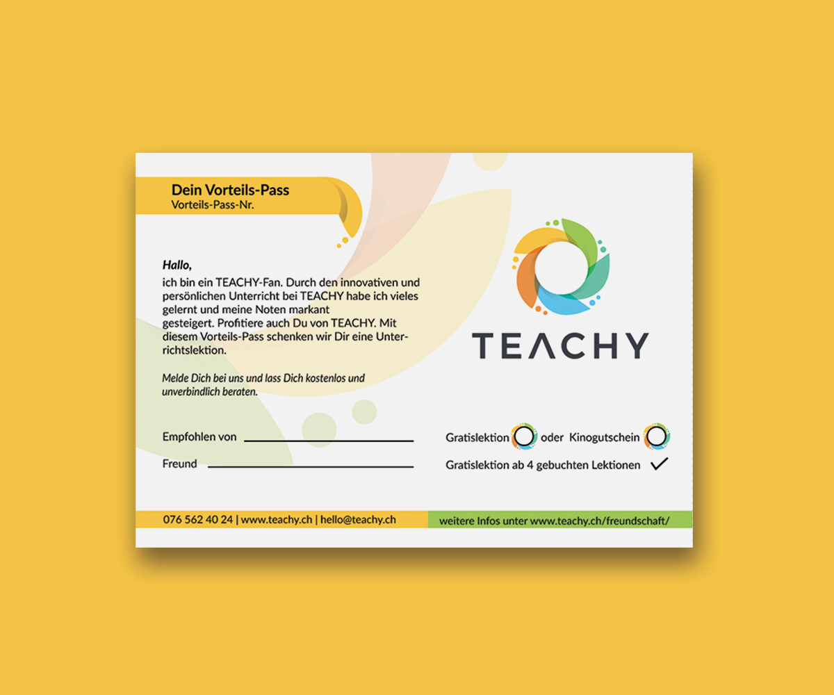 Print Design by JK18 for TEACHY GmbH | Design #19655322