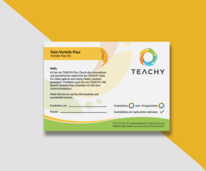 Print Design by JK18 for TEACHY GmbH | Design: #19705777