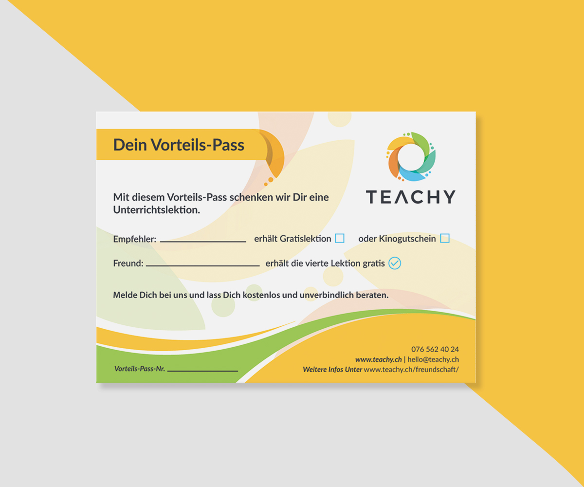 Print Design by JK18 for TEACHY GmbH | Design #19722967