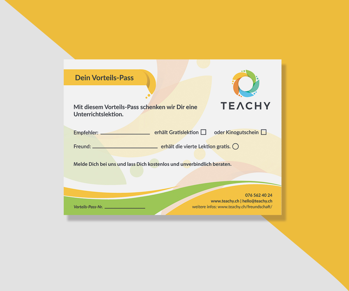 Print Design by JK18 for TEACHY GmbH | Design #19751936