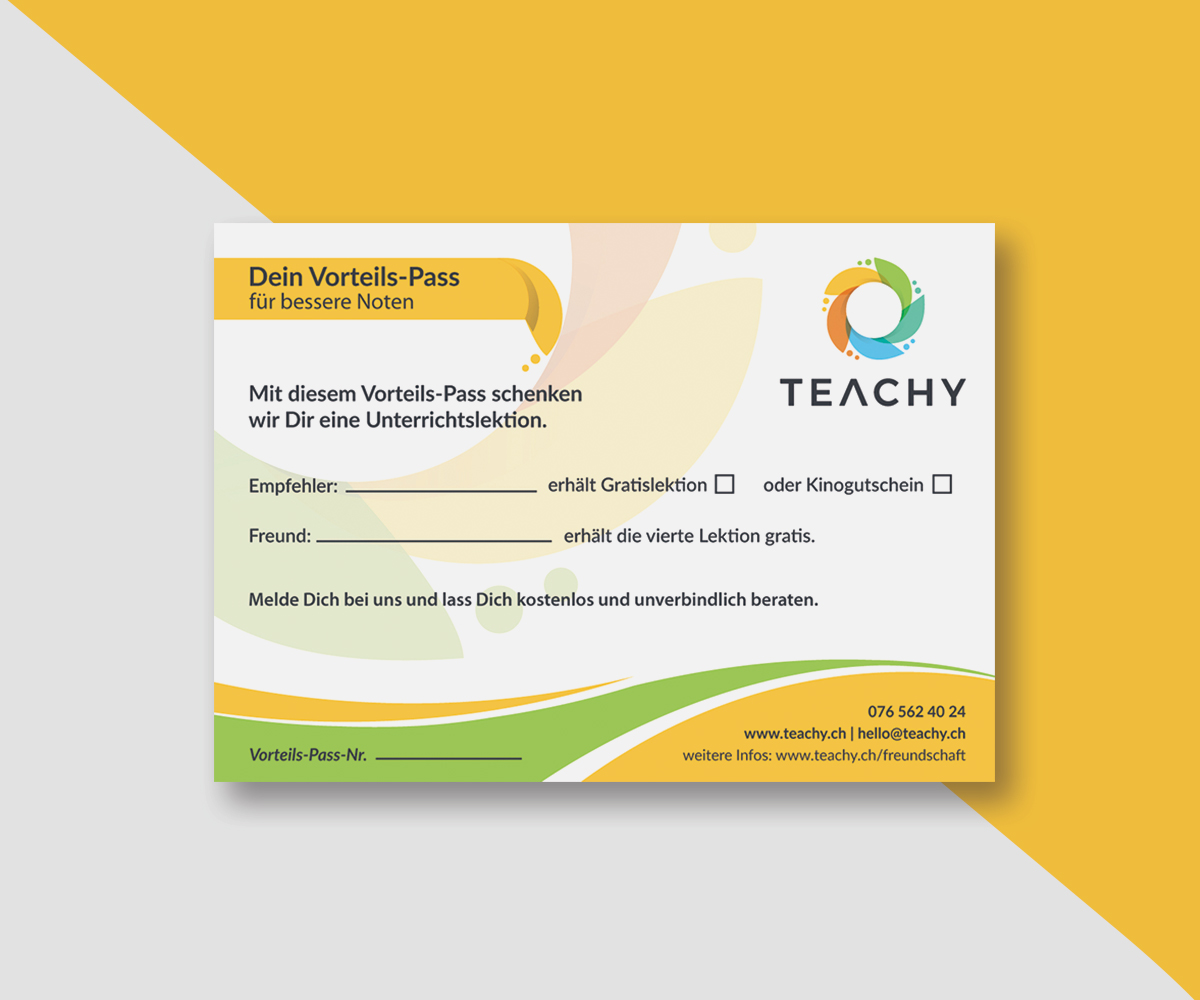 Print Design by JK18 for TEACHY GmbH | Design #19753099