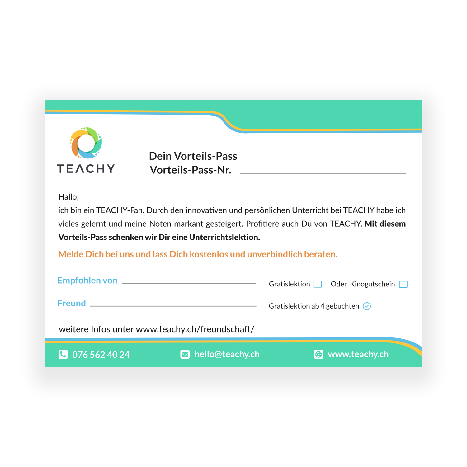 Print Design by debdesign for TEACHY GmbH | Design #19664721