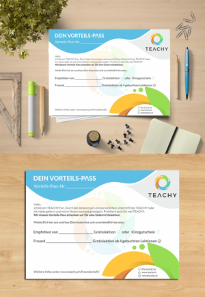 Print Design by ecorokerz for TEACHY GmbH | Design: #19656262