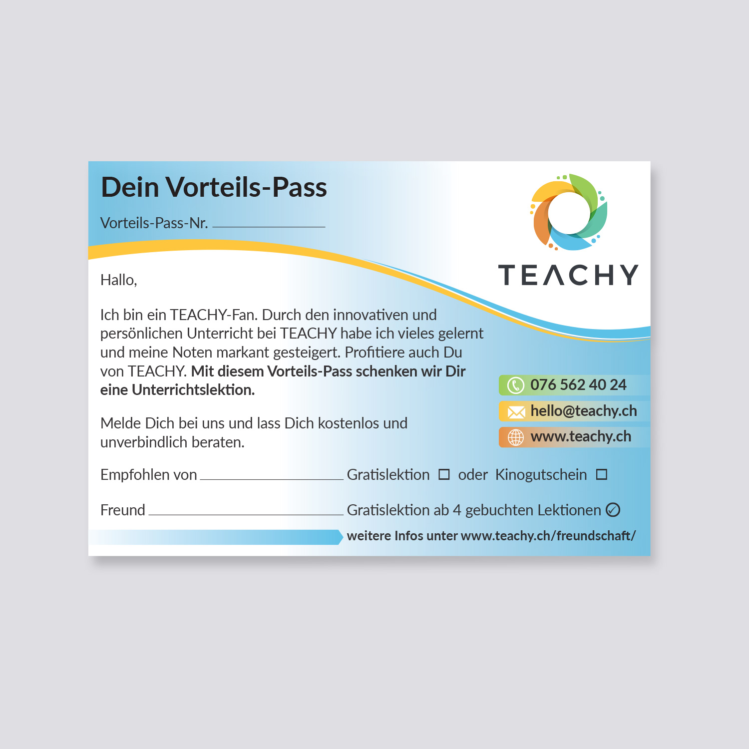 Print Design by shritaa1 for TEACHY GmbH | Design #19704938