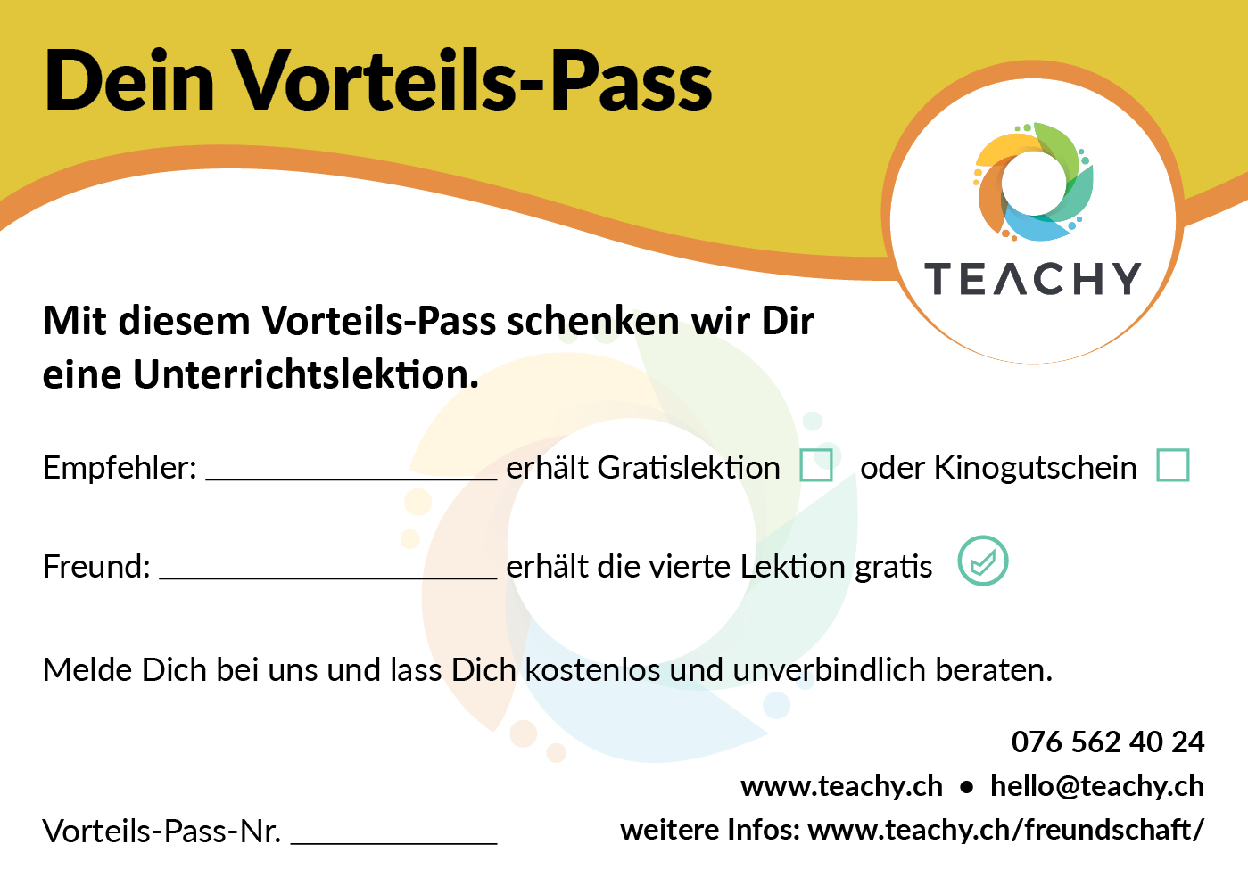 Print Design by Samraj 2 for TEACHY GmbH | Design #19723188