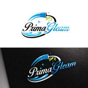 Prima Gleam, Premium cleaning products. | Logo Design by FourtuneDesign