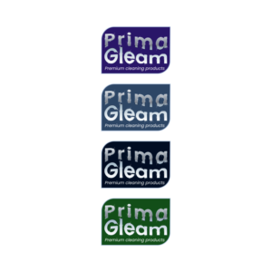 Prima Gleam, Premium cleaning products. | Logo Design by ClearDesign