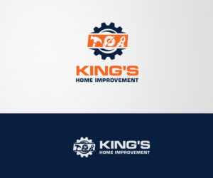 King's Home Improvement       (can be icon, initials or King's only) | Logo Design by Ena