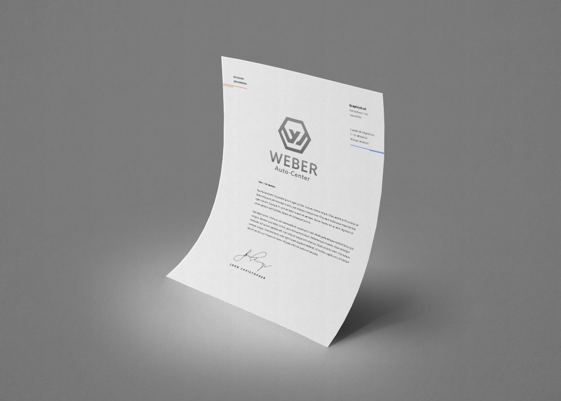 Logo Design by B.Tibéri for Auto-Center Weber GmbH | Design #19684922
