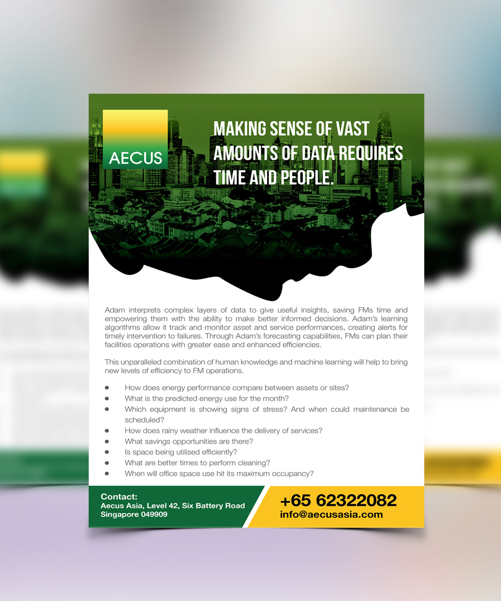 Design de Flyer par Isnah Logo pour Aecus Asia Consulting Pte Ltd | Design #19704787
