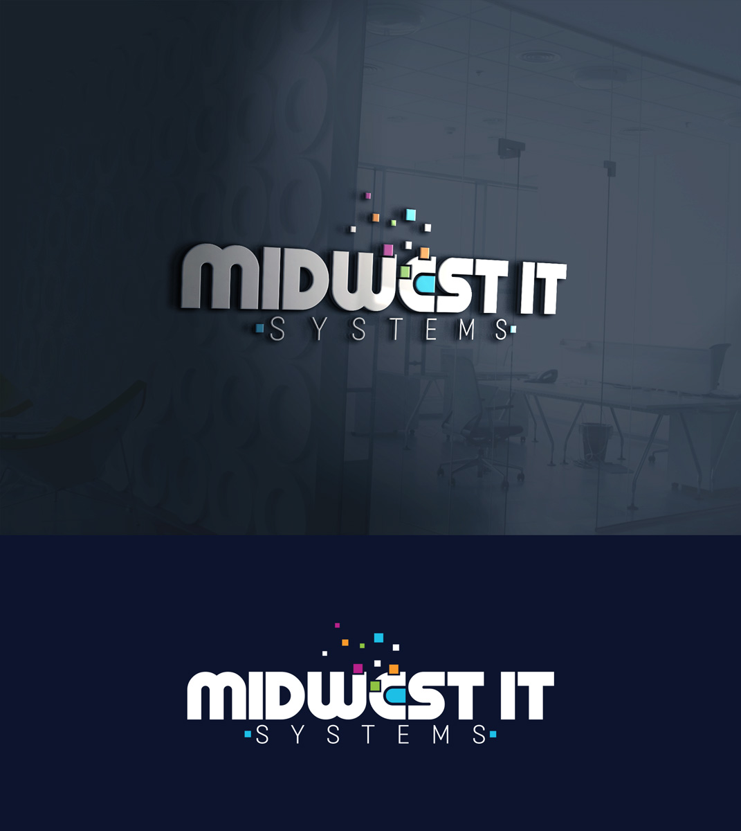 Logo Design by Impressive Solutions for Midwest IT Systems | Design #19655437