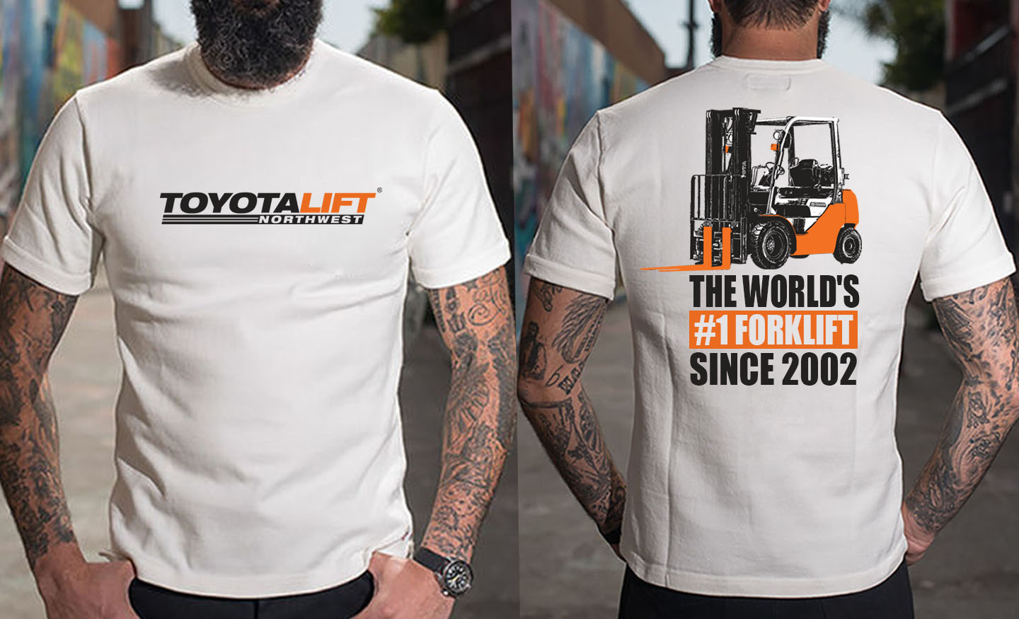 T-shirt Design by O_O NIZAL O_O for Toyota Lift Northwest | Design #19713079