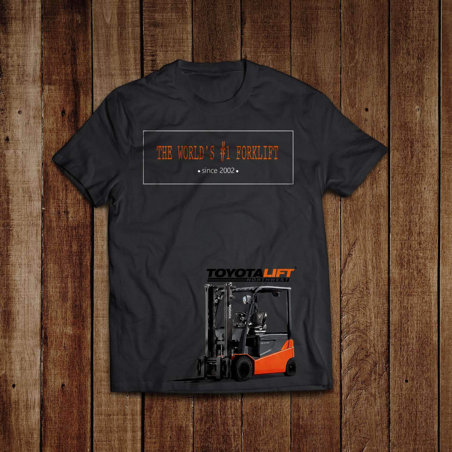T-shirt Design by 2B.Projects for Toyota Lift Northwest | Design #19655091